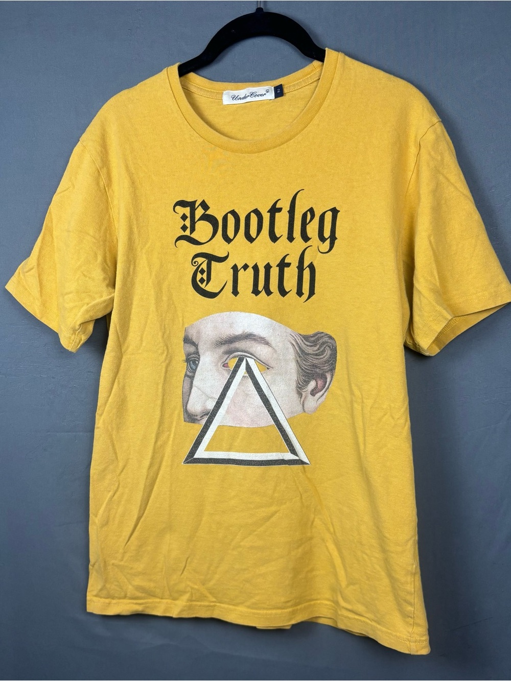Undercover Yellow 'Bootleg Truth' Graphic Tee